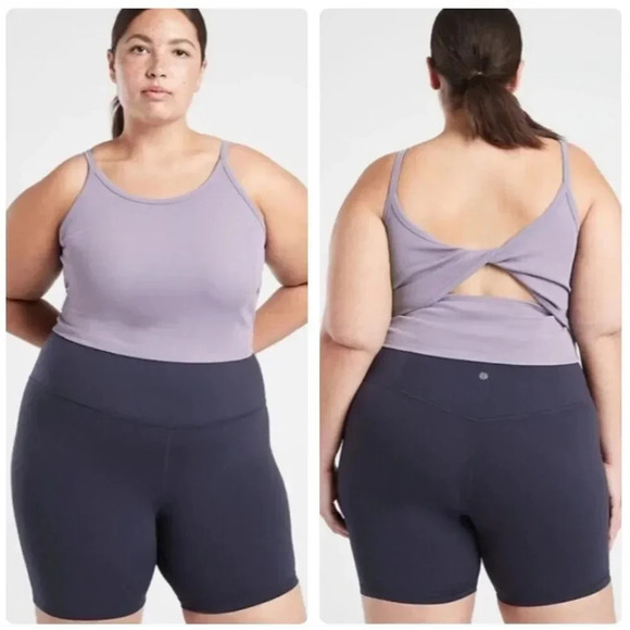 Athleta Tops - Athleta Powervita Rib Twist Tank Size 3X NWT New